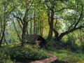 vieux paysage de chaux 1894 Ivan Ivanovitch arbres